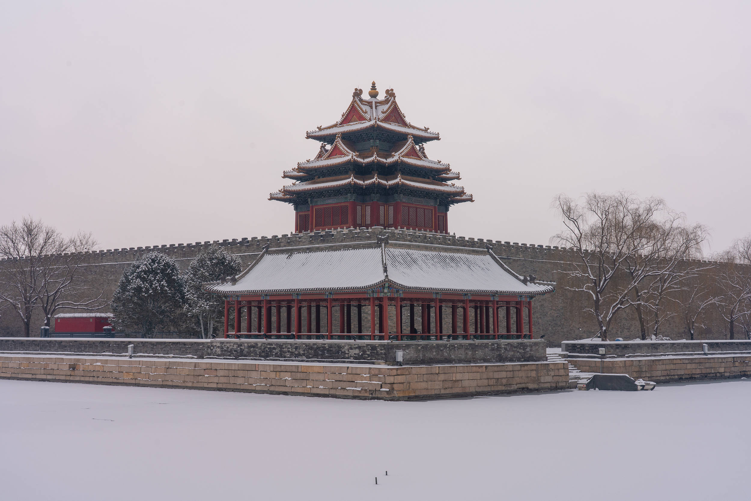 雪后的故宫叫紫禁城图片