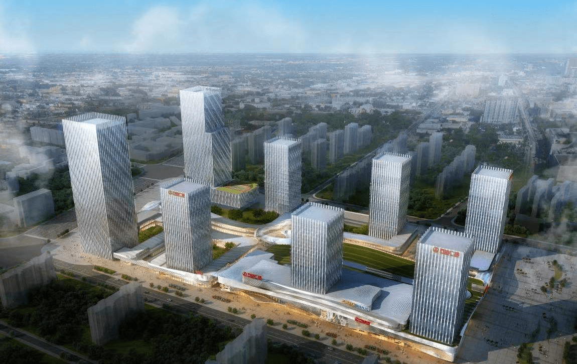 祝贺中国城市建设集团一行到访泰安万达实地勘测圆满顺利_广场_情况