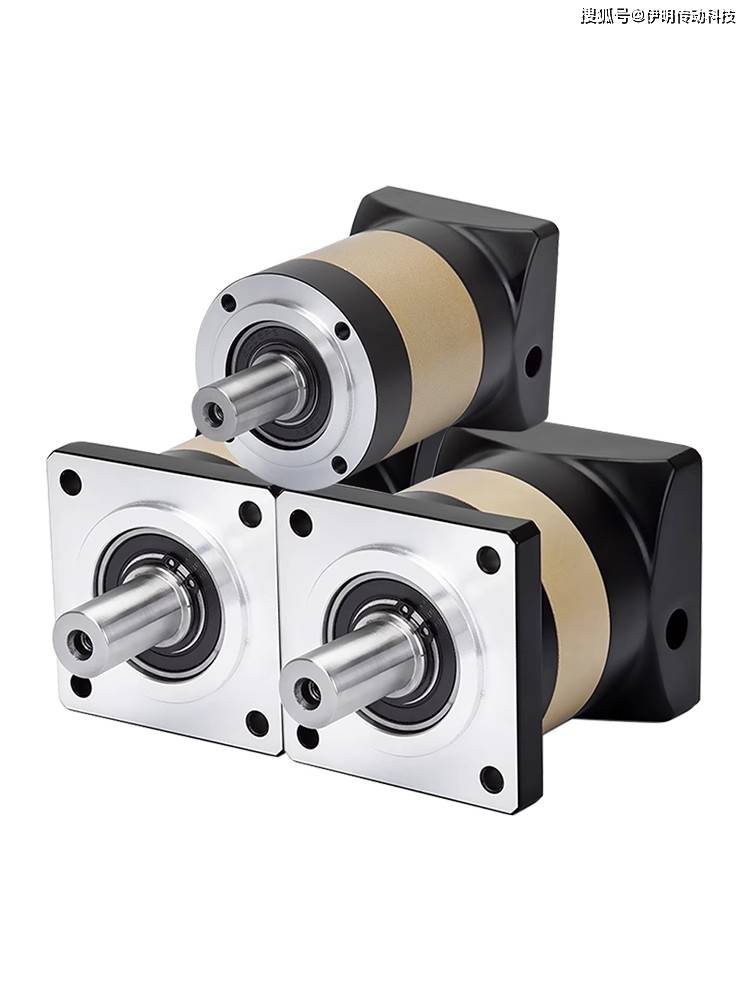 eamon/伊明牌精密行星减速机直角齿轮箱60 90 120配步进/伺服电机减速