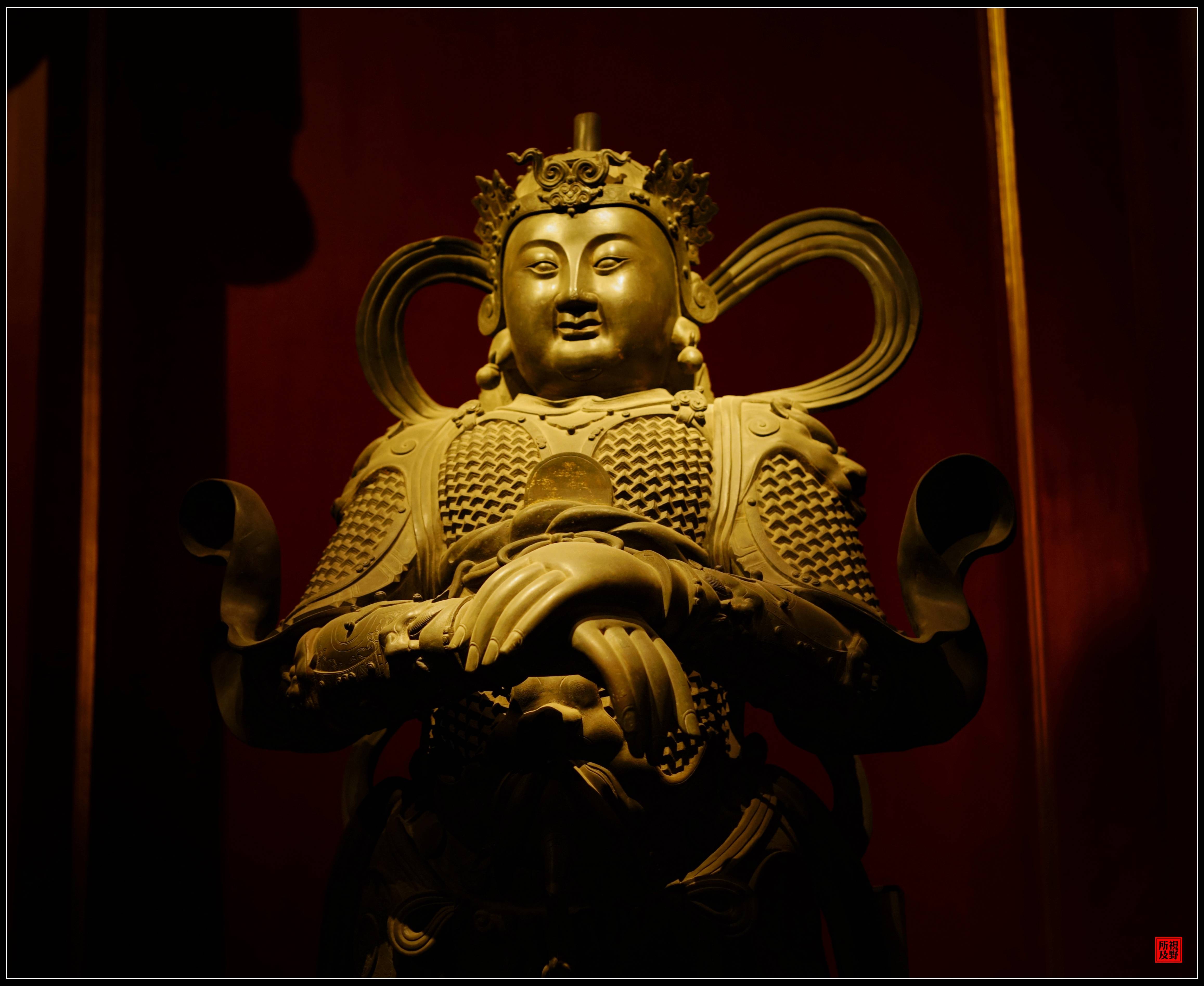 佛造像聚集一堂,互相阿弥陀佛----故宫雕塑馆_慈宁宫_寺庙_显得