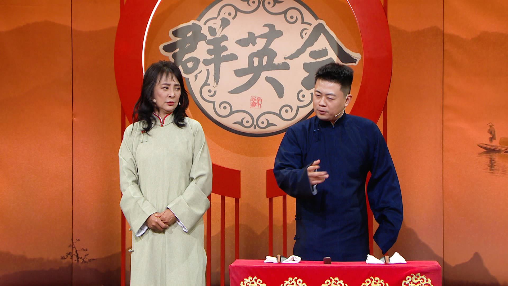 《群英会》李勤勤:为角色需要 我可以忘掉自己_表演_生活_相声