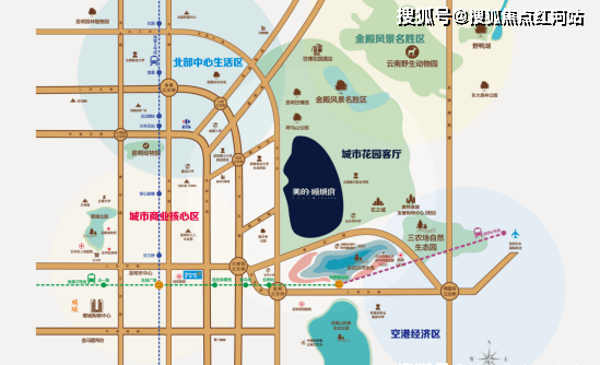 項目靠近金瓦路,虹橋路,連接東二環,東三環,東環高速.