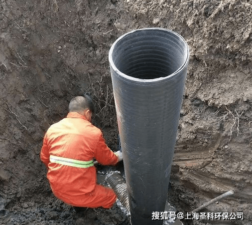 上海工廠排水管道改造 上海市政管道維修 上海老舊城區管網重排_施工