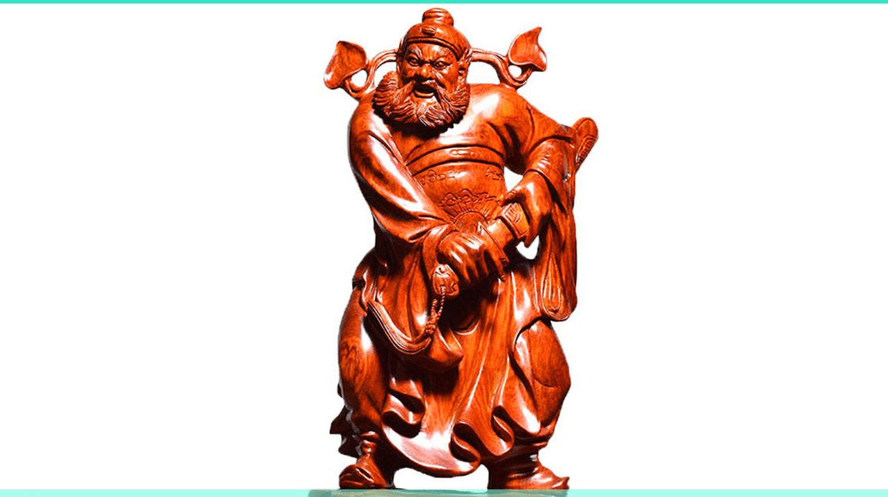 钟馗大型雕塑 钟馗,是民间信仰中的门神_雕像_铜雕_人物