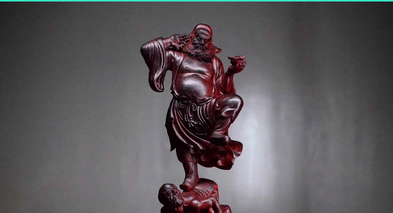 钟馗大型雕塑 钟馗,是民间信仰中的门神_雕像_铜雕_人物