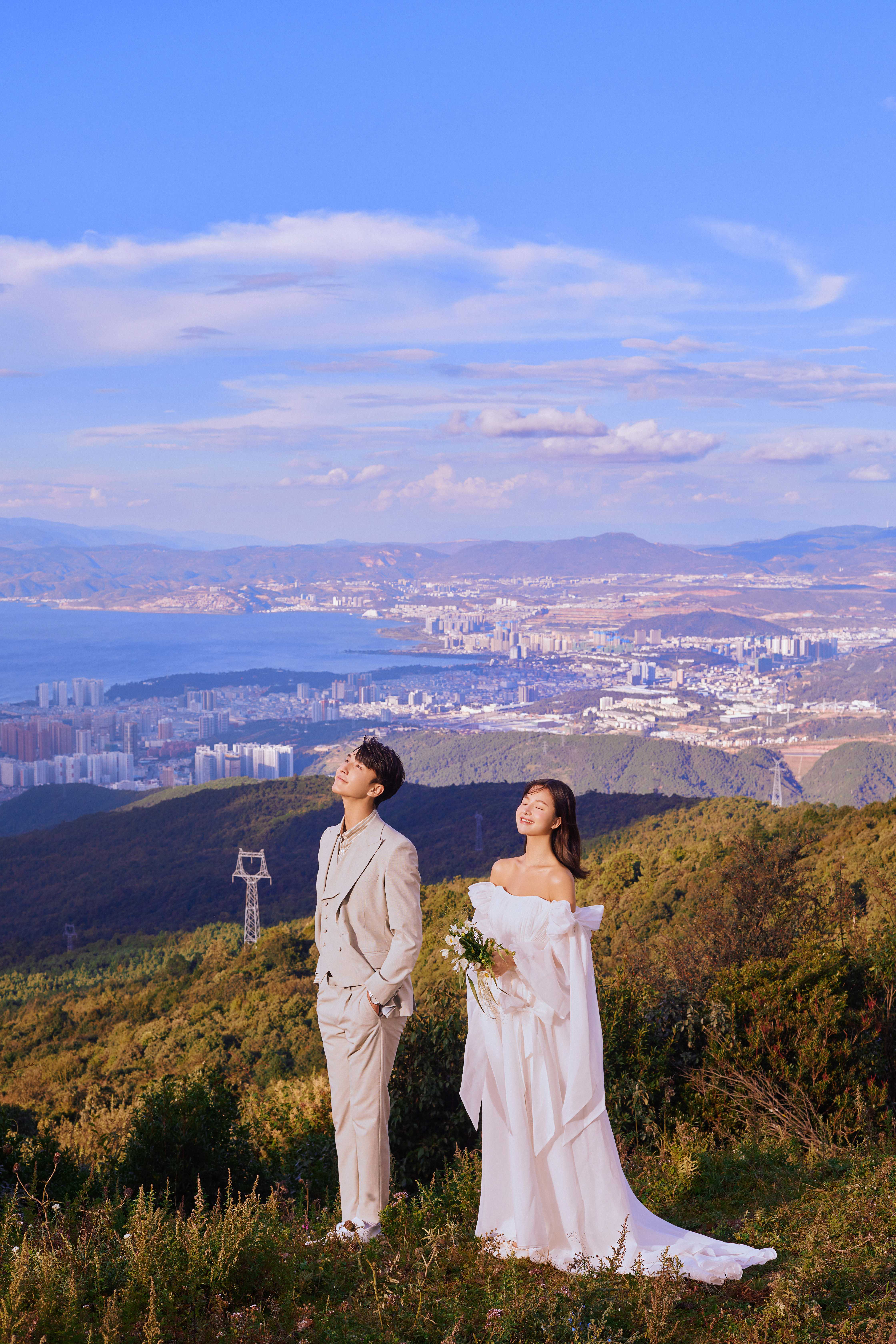 大理婚纱照拍摄景点图片