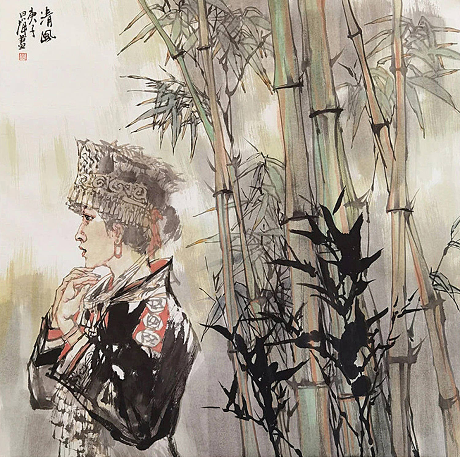 肖曰海人物画：灵魂之舞，细腻入微_处理_人性_细节