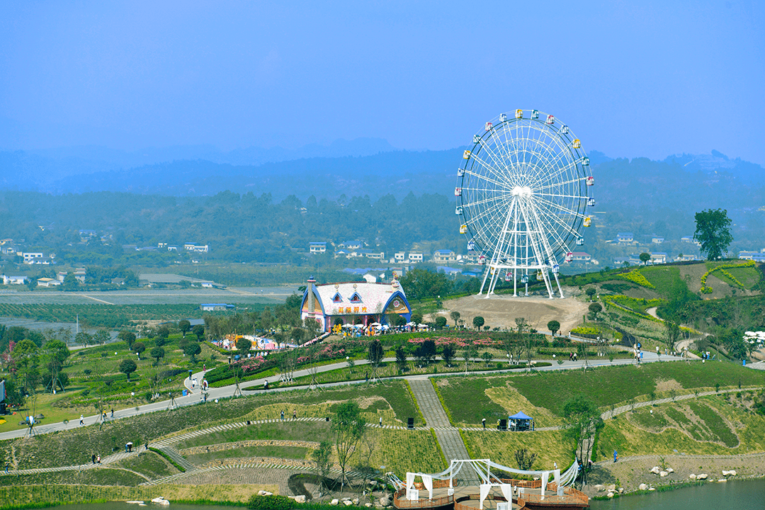犍为幸福摩天轮来了