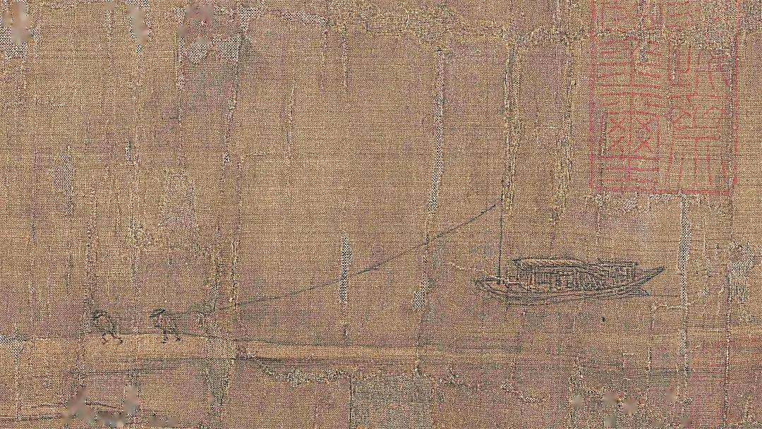 赏画 | 赵佶《雪江归棹图》卷