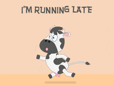 例:快迟到啦be running late04你知道这叫什么么?追悔莫及.