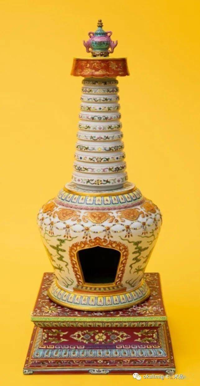 细说清代瓷器 十六 乾隆的把玩瓷 赏赐瓷和陈设瓷 珐琅