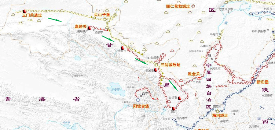 2020華夏行長城徒步活動第一站萬里長城河西走廊段6月22日27日