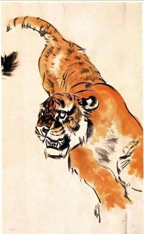 马玉平画虎教程