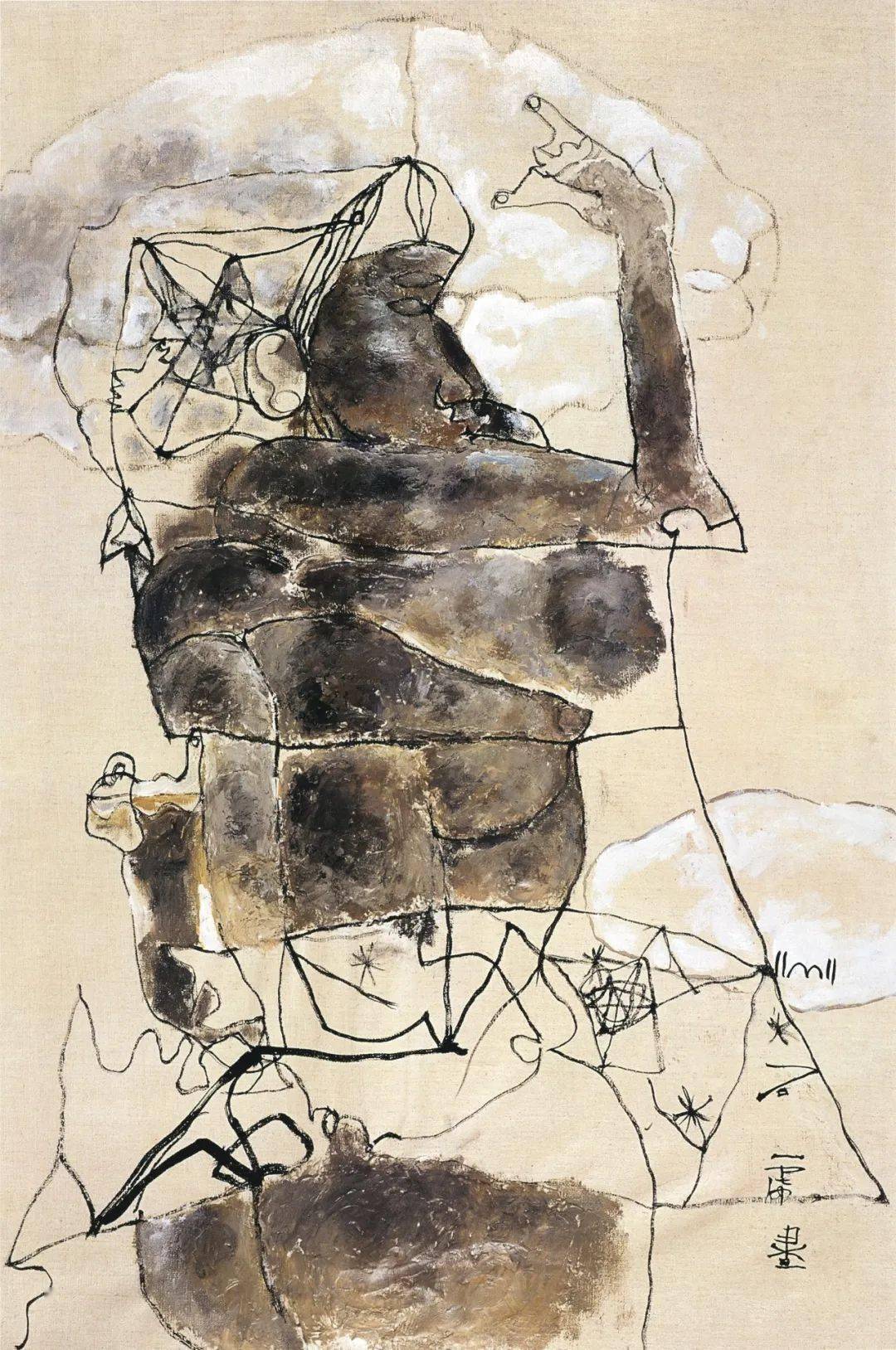 耐人寻味的艺术探索石虎的艺写之作