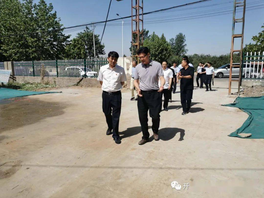 党组书记薛兆武带队调研指导通许县自然资源工作服务县域经济发展情况