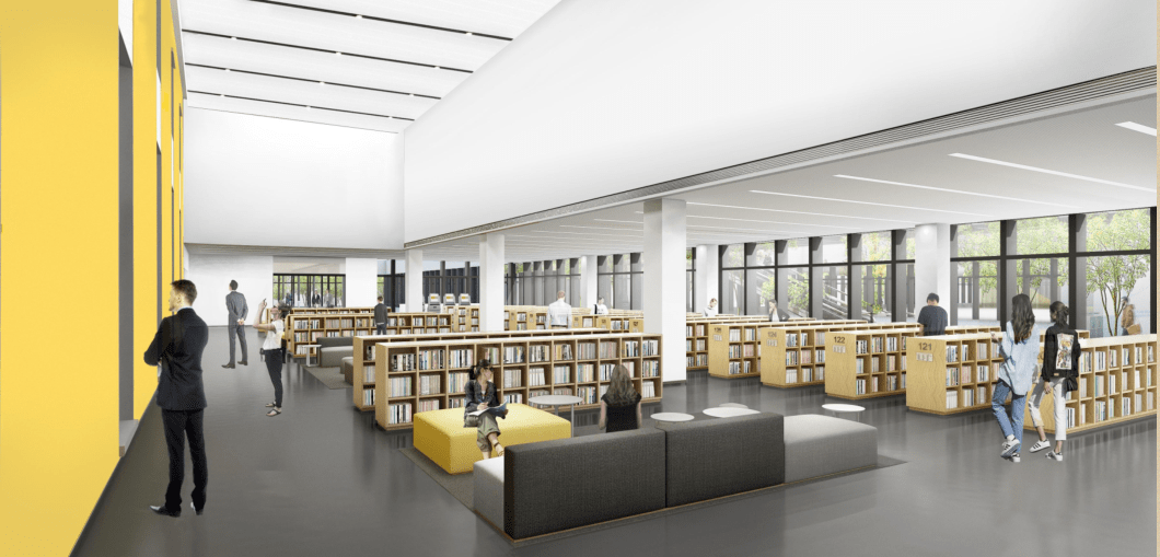 书香合肥合肥市中心图书馆最新效果图先睹为快