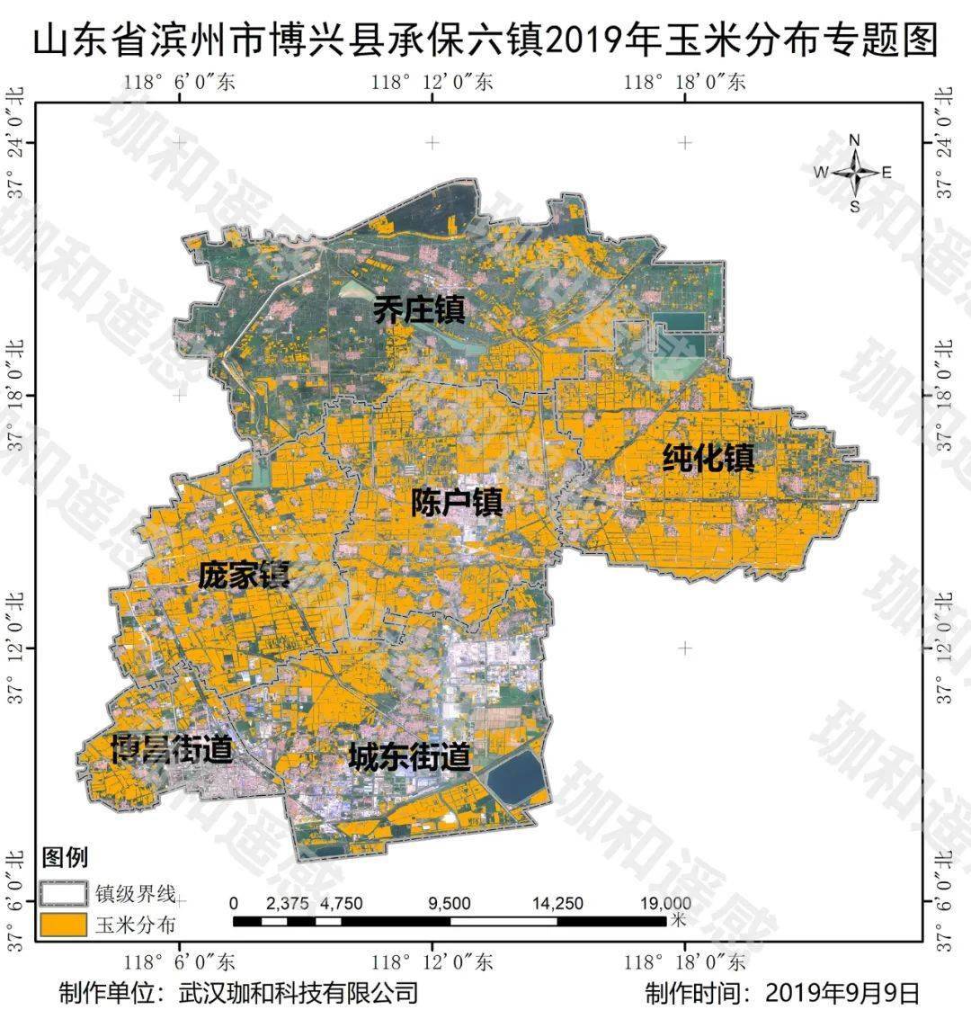 博兴县乡镇区域图图片