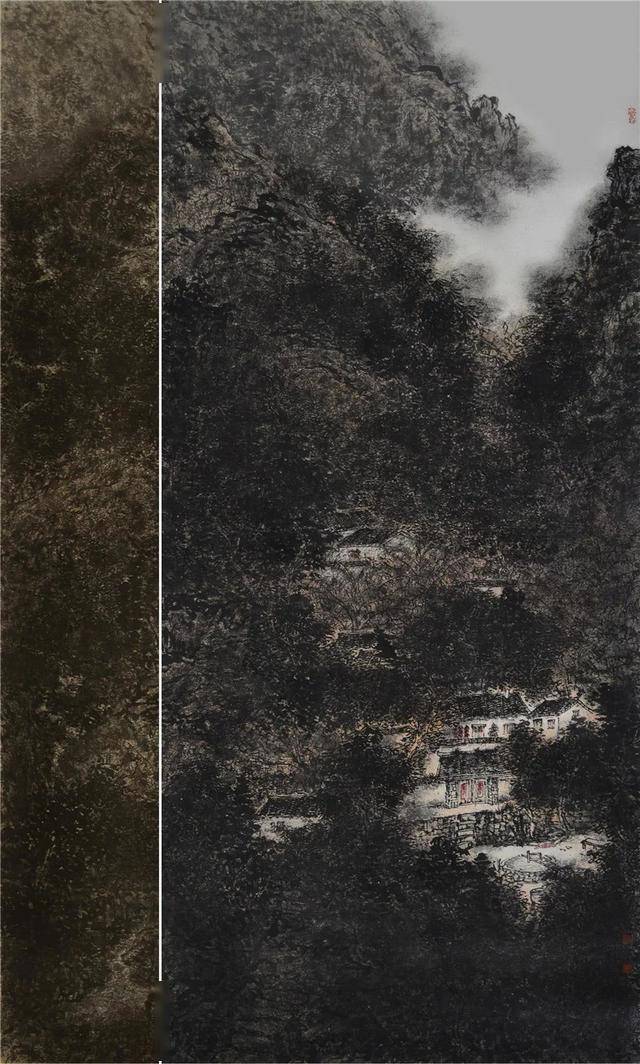 孙晓君的山水画 远超出一般女性所拥有的胸怀 Cm