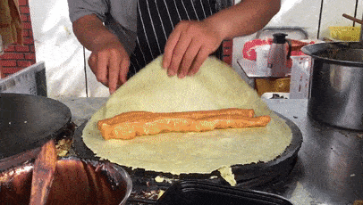 在佳园里这条宝藏街,能吃出365种清晨!_大饼