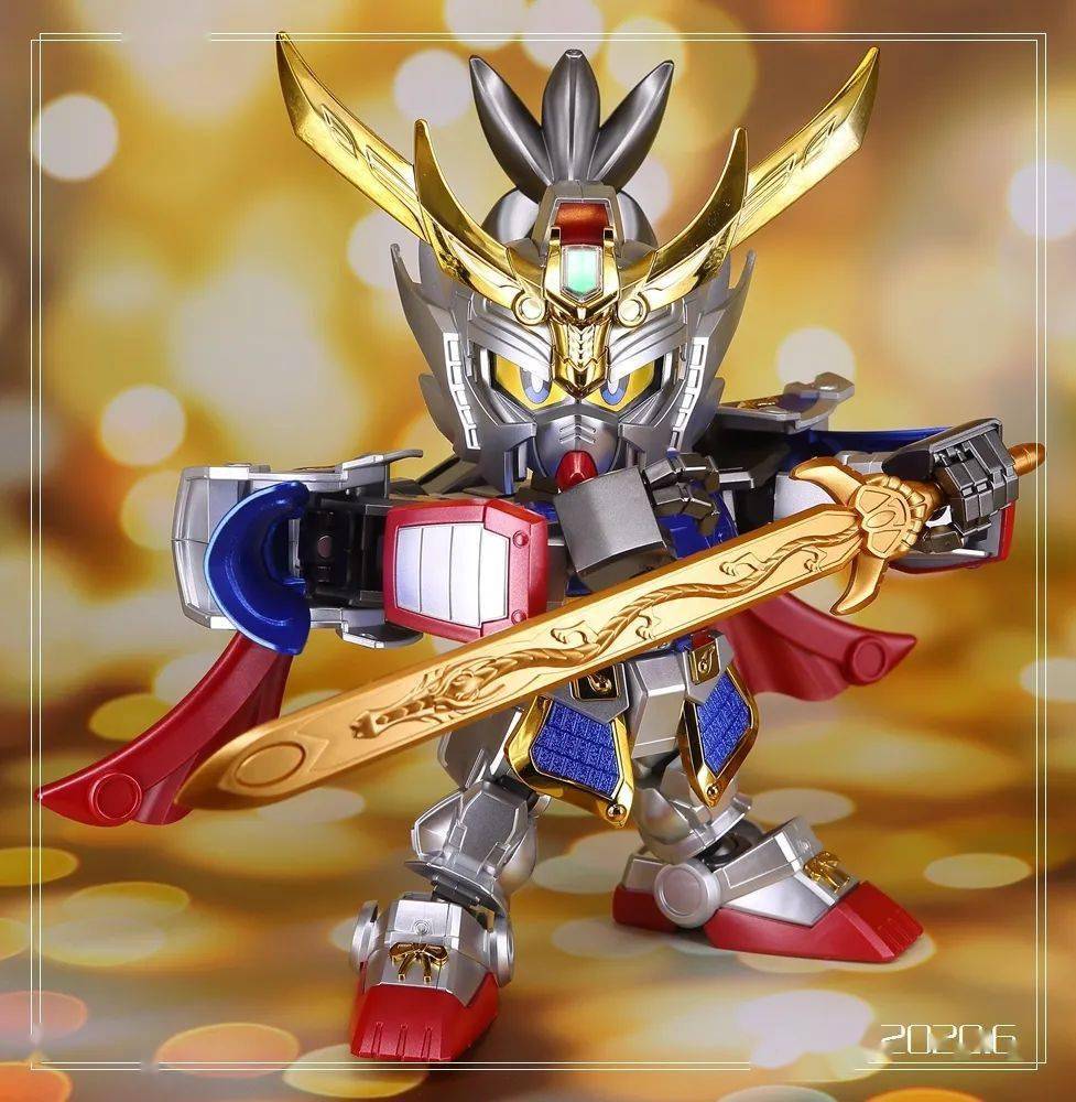 模动魂板喷 sd三国传 真豪华龙装刘备高达