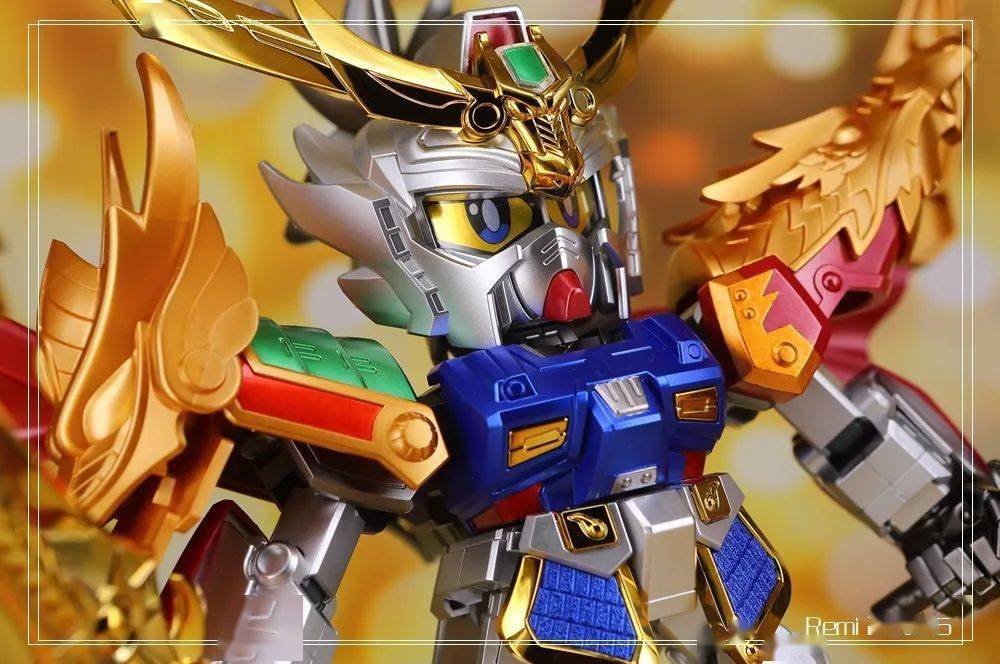 模动魂板喷 sd三国传 真豪华龙装刘备高达