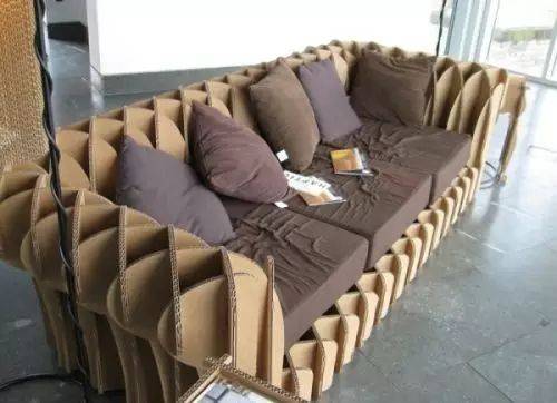 ▽瓦楞纸沙发~床▽瓦楞纸储物盒包括你异想天开的设计,是的,完全可以