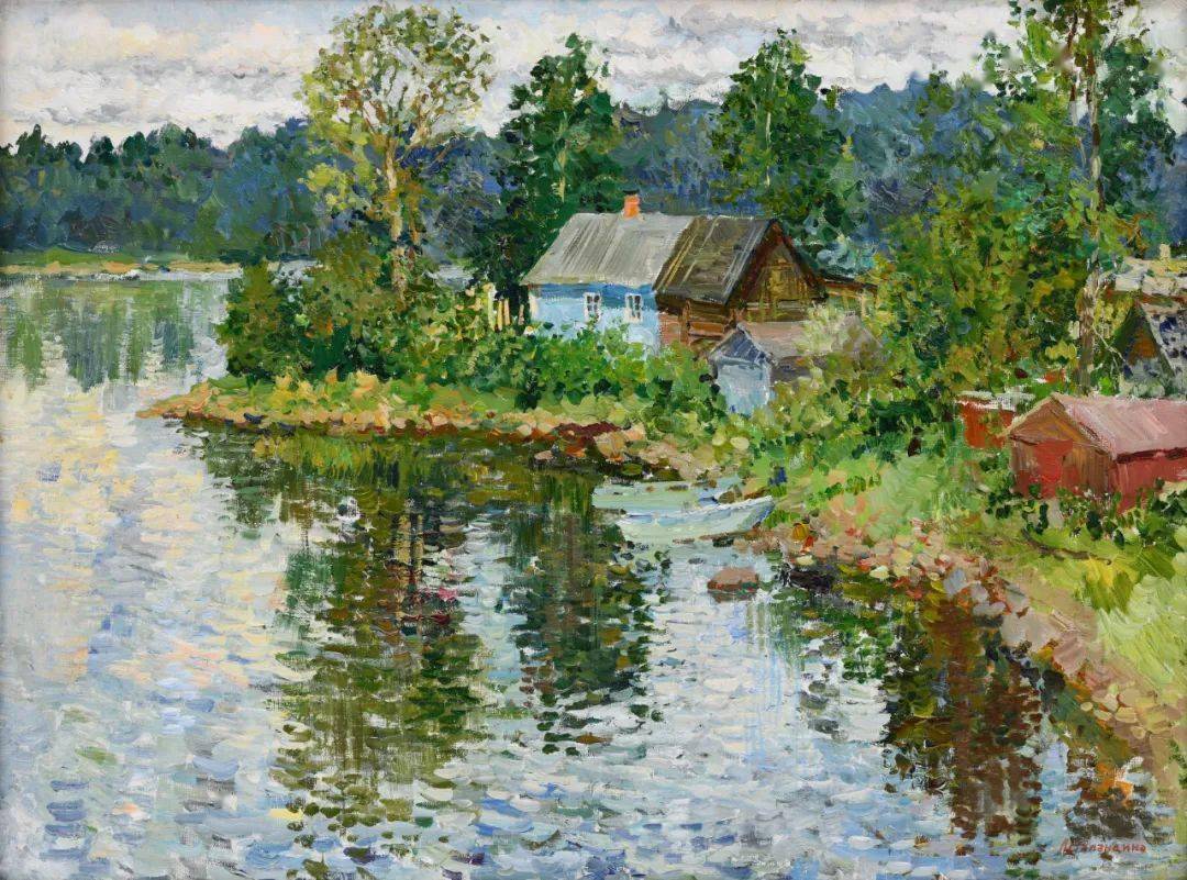 纪念反法西斯战争胜利75周年2020俄罗斯风景油画展将在青岛城市艺术馆