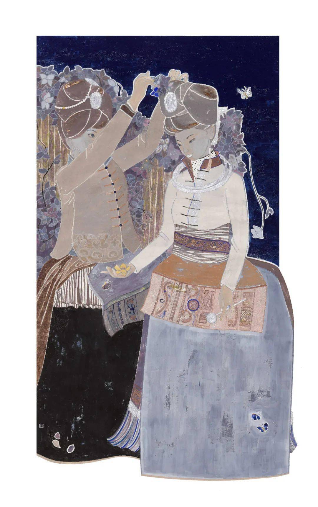 李盼盼作品欣赏北京美协会员2020年任职静之堂庄道静工作室老师201