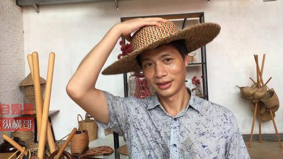 戴上这顶草帽是不是更靓仔了雷州半岛手工艺品了解下