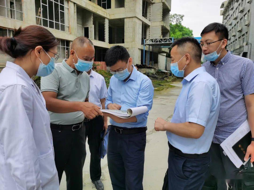 遵义市副市长姚轶到市五医调研医院项目建设