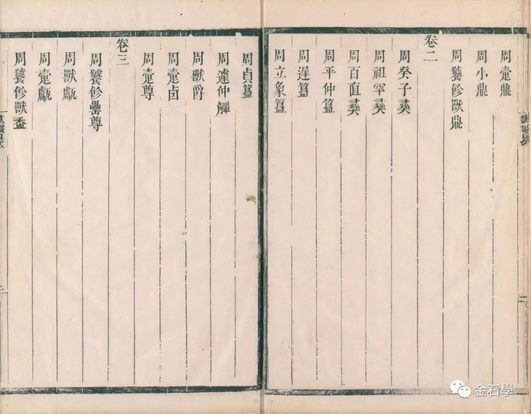 十六长乐堂古器款识考第一卷