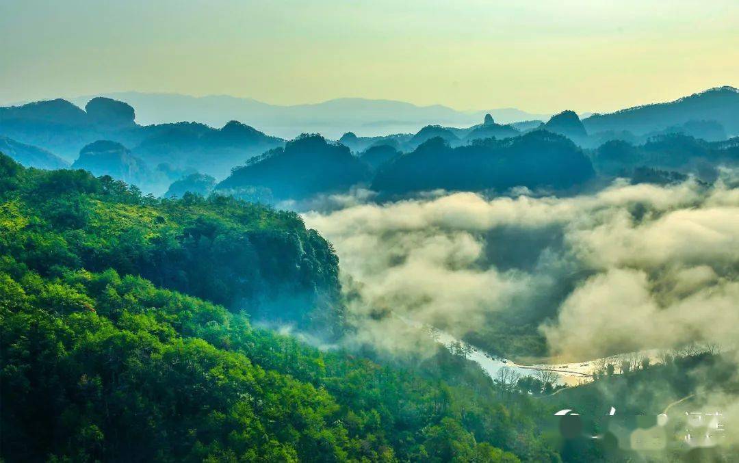 中國文化和自然遺產日作為世界雙遺產的武夷山不要太美了