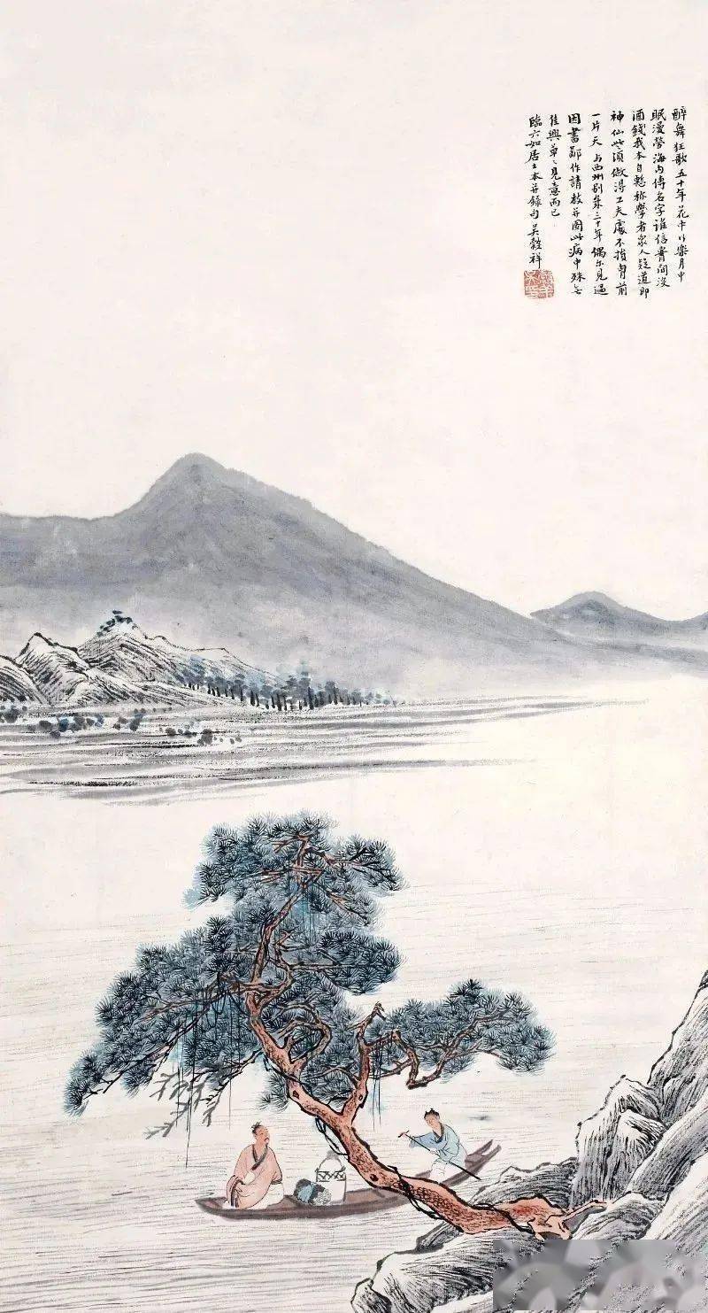 吴谷祥山水清丽典雅