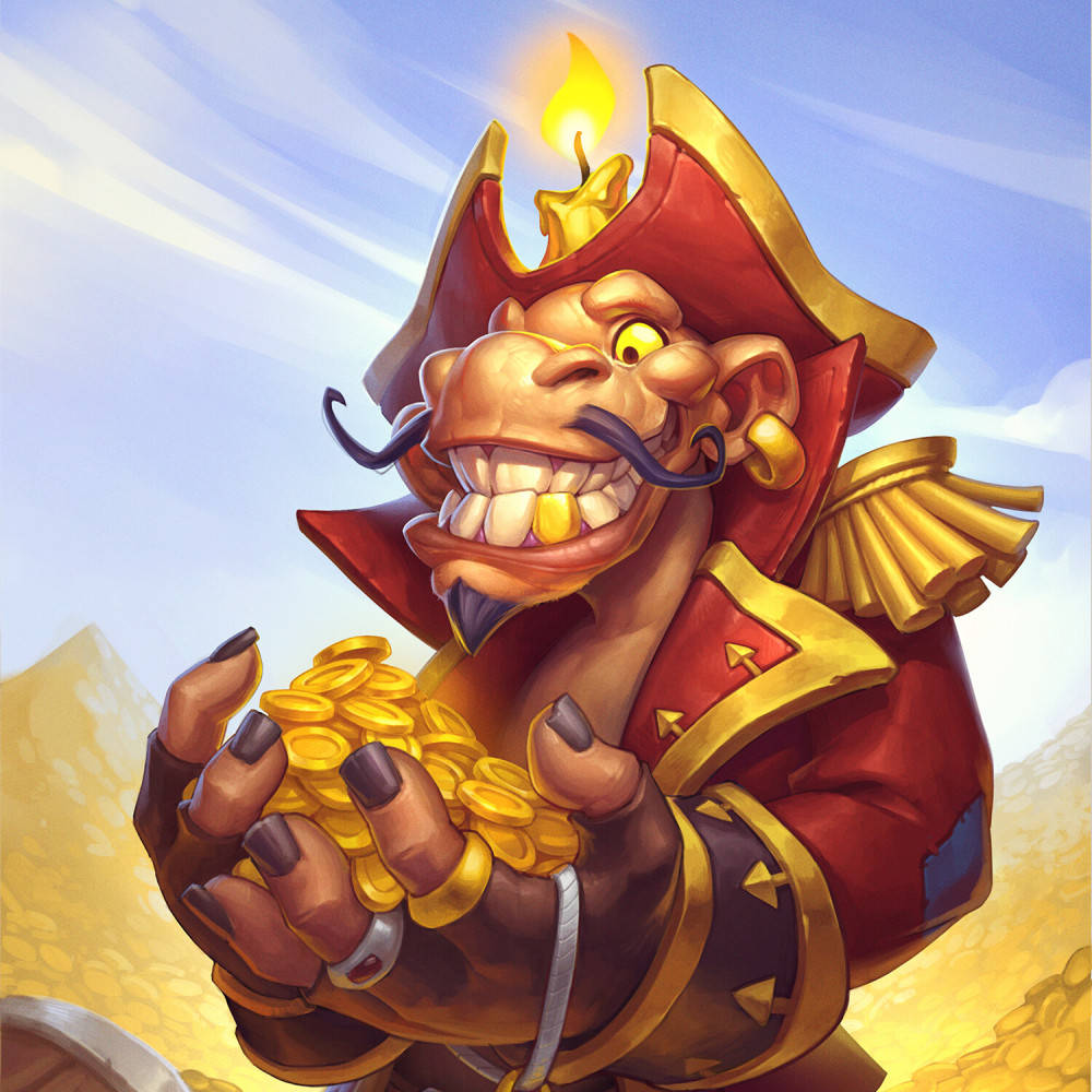 炉石传说:酒馆战棋海盗的2 1种流派,稳定上分吃鸡,值得收藏!