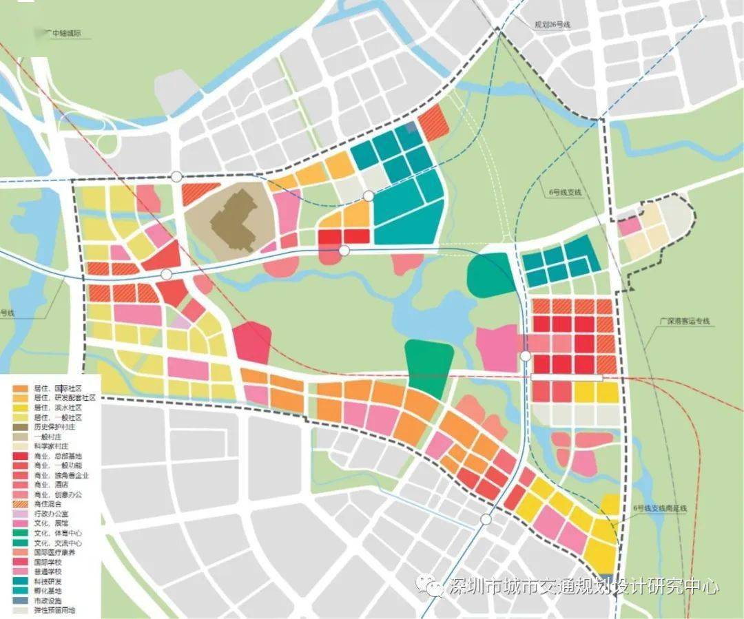 高质量发展导向下的科学城综合服务区规划策略研究以深圳光明科学城
