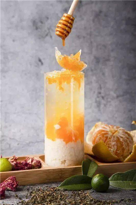 夏天的冰酒酿呀一想到你就让我快乐