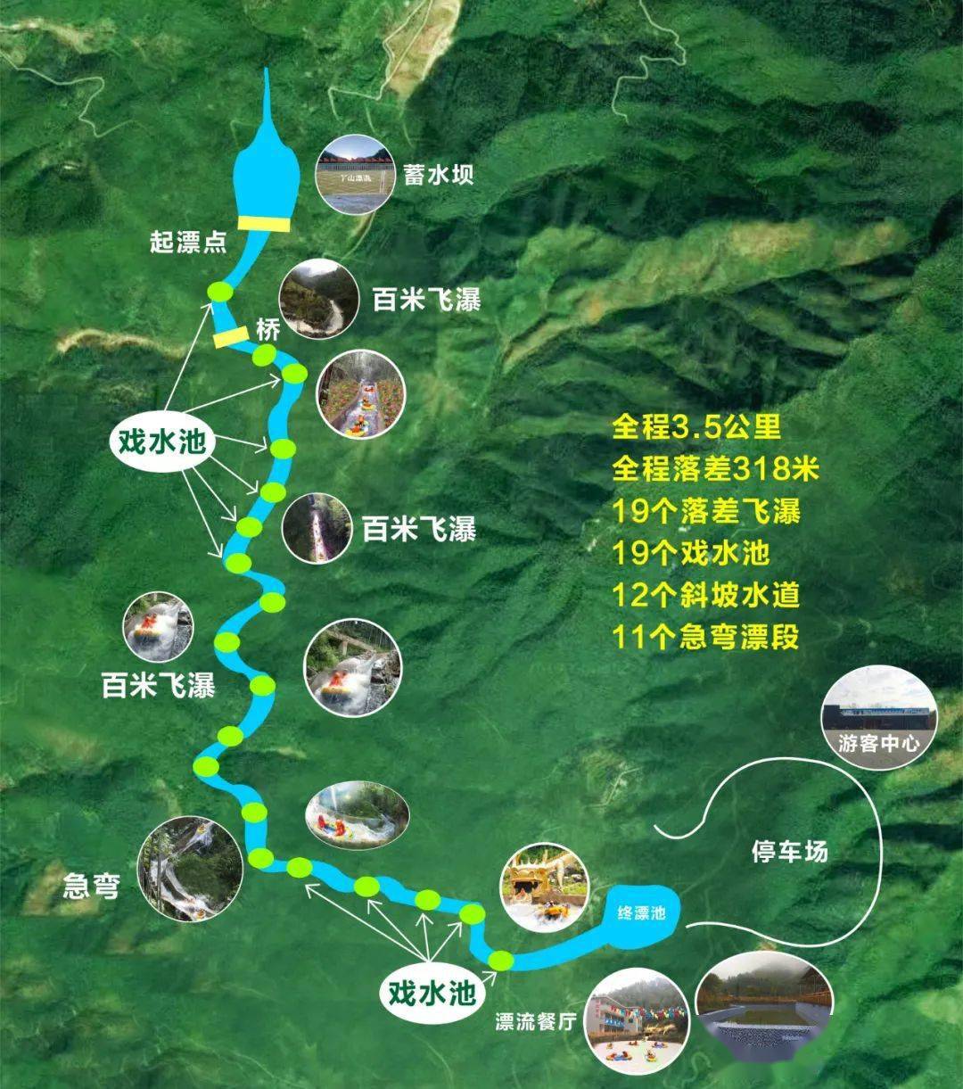 无漂流不夏天丫山漂流等你一起来湿身尖叫