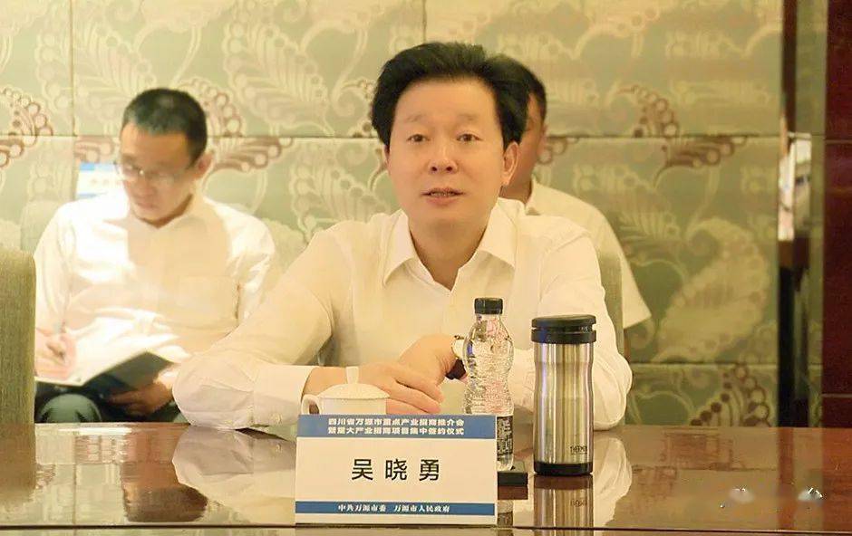 吴晓勇在渝会见客商倪欣一同会见