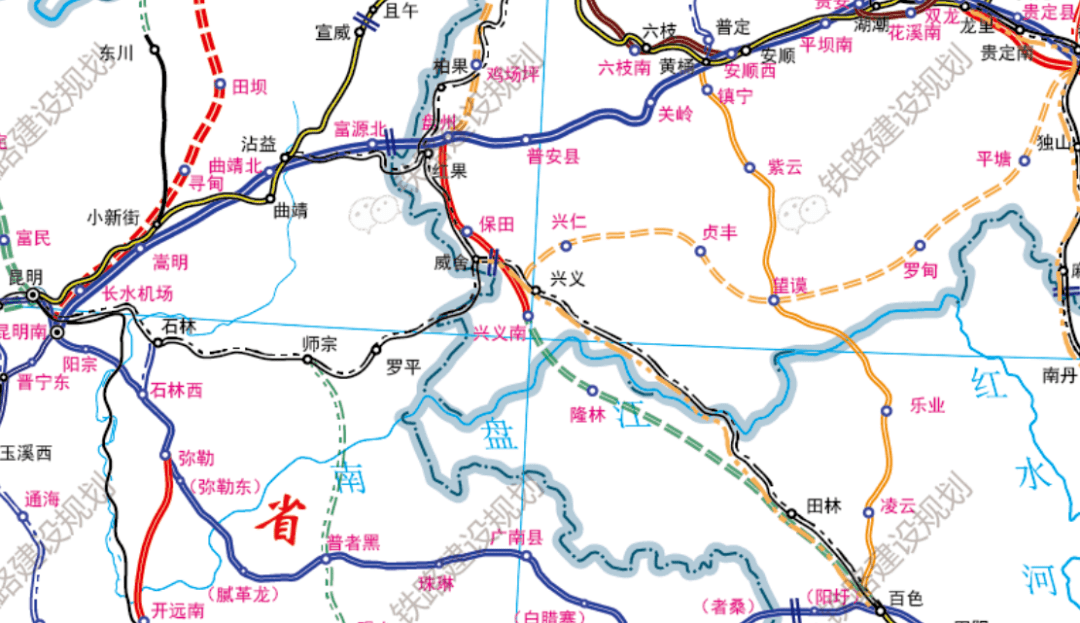 盘兴铁路规划图图片