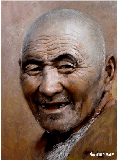 关于老父亲的绘画作品,一定要看,肯定感动你