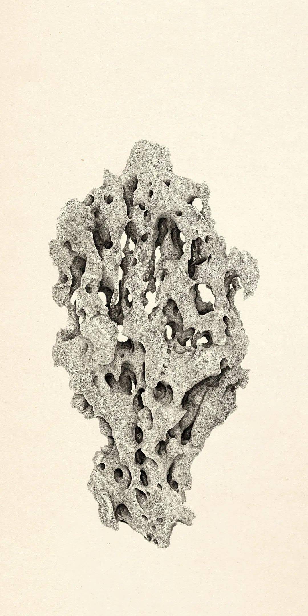 石出新意一张宣纸还原石中千古