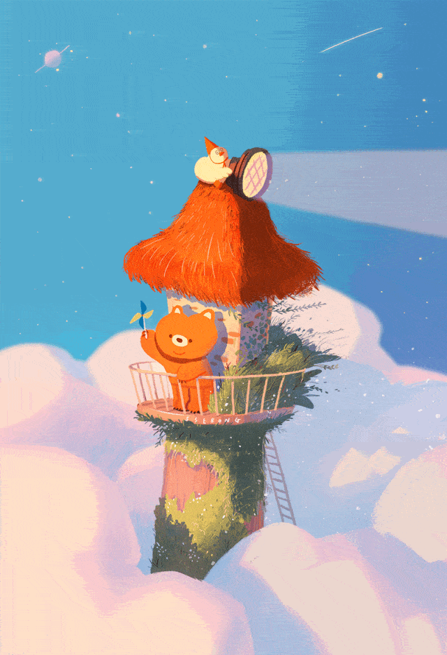 韩国插画师ssebong kim:可爱就完事了!_作品