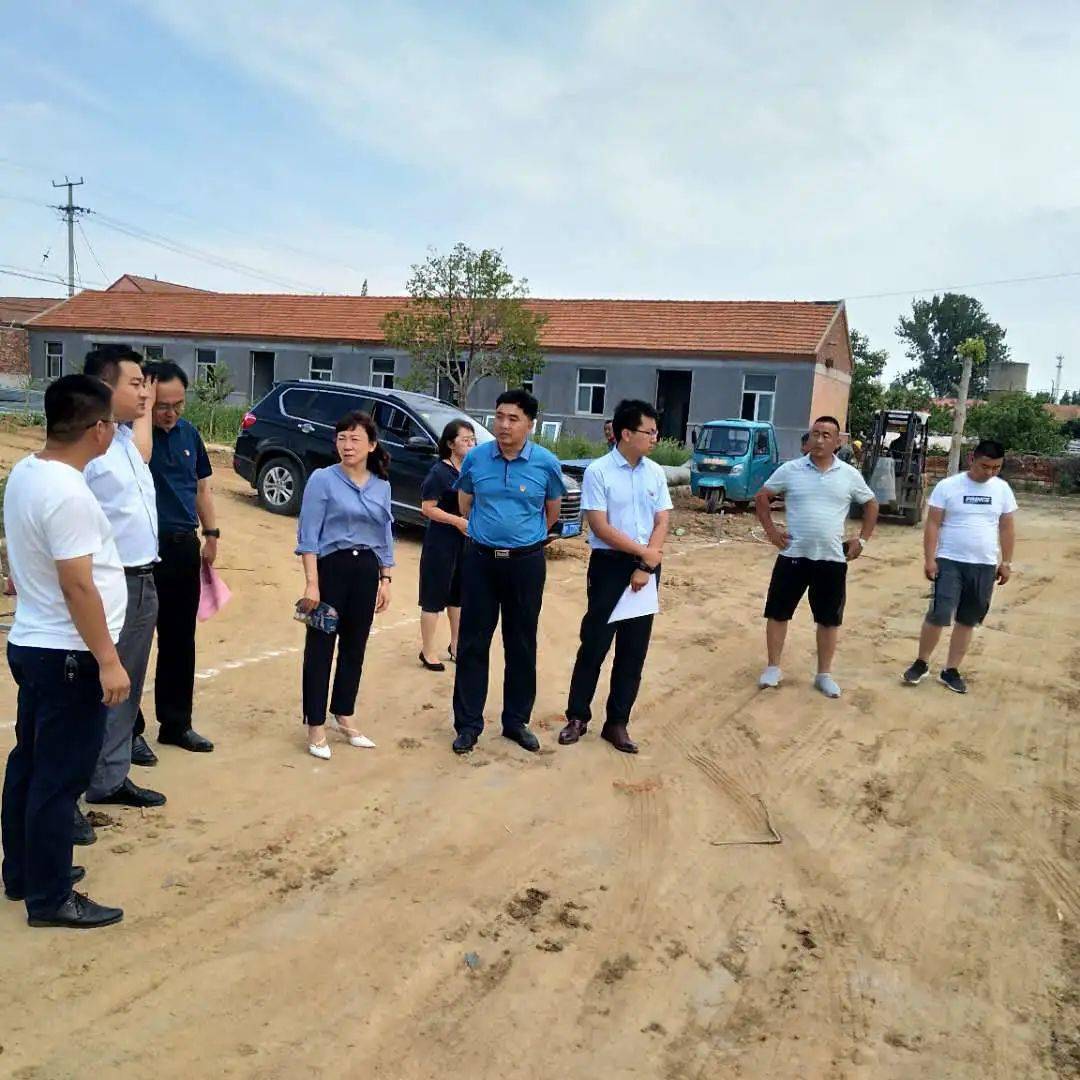 平度市副市长徐君一行到云山镇调研经济运行和项目建设情况