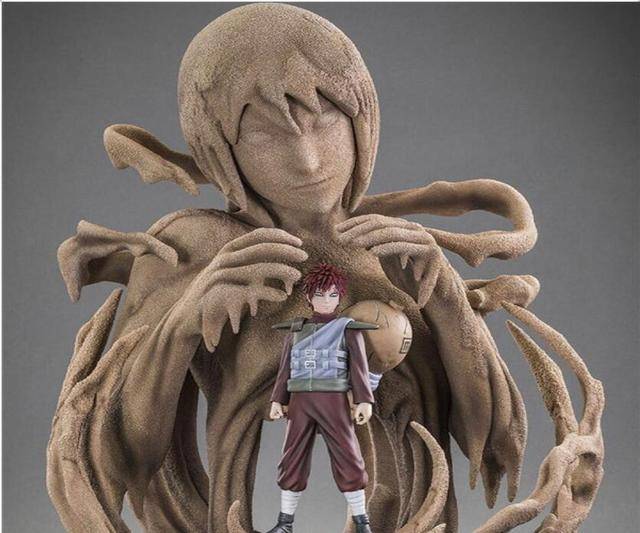 我爱罗和鸣人不同,他的忍术都和沙子有关,因此以他为原型的手办很多都