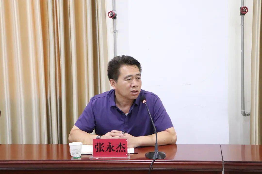 会上,张永杰对青岛市退役军人事务局选派优秀退役军人智力帮扶陇南