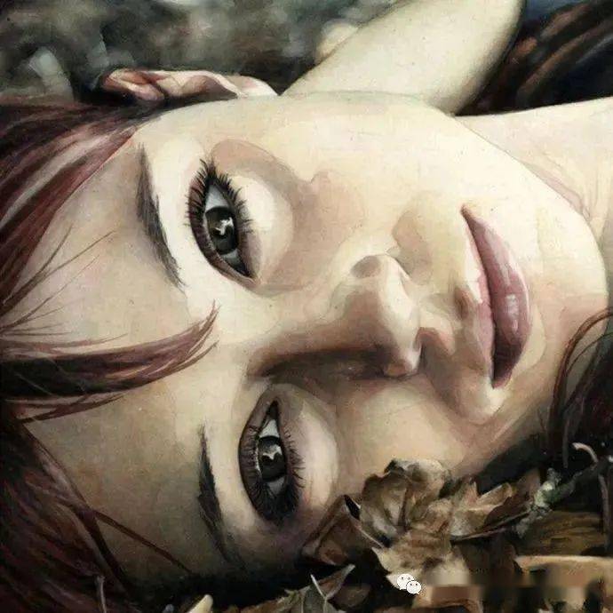 他画笔下的女孩有着令人魅惑的致命诱惑丝丝忧郁瞬间将你俘获