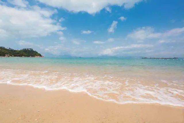 东莞厚海海角沙滩图片