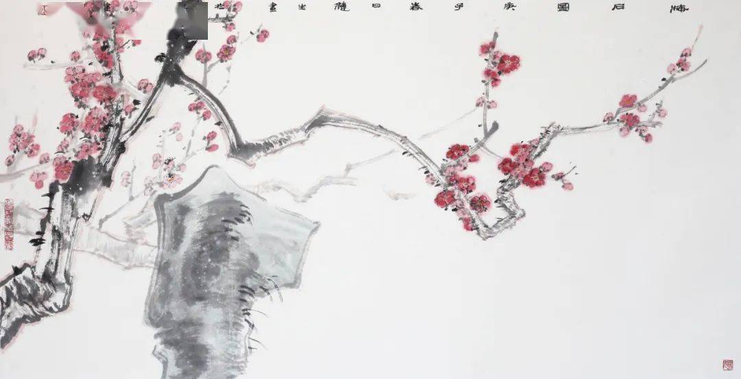 王穗生-梅石图徐守义-和风徐守义-新花挂紫阳冯雪生-吉祥迎春冯雪生