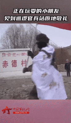 敬礼敬礼！这是最可爱的人与“小可爱”们的暖心瞬间