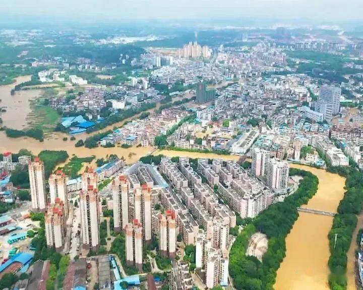 南宁武鸣部分城区出现大面积内涝_武鸣区